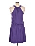 Mossimo Supply Co. Solid Purple Casual Dress Size L - photo 2