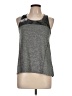 Reebok 100% Polyester Gray Tank Top Size L - photo 1