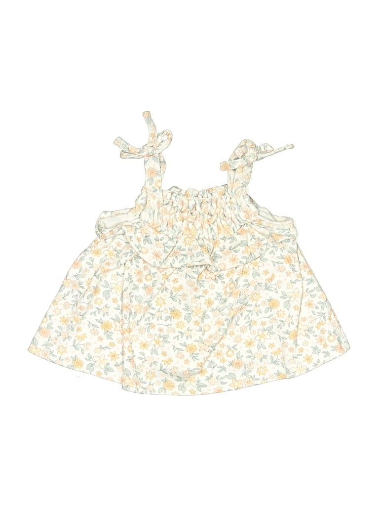 Pre-owned Nicole Miller Babies' Sleeveless Blouse In Yellow