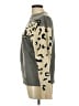 Angashion Animal Print Gray Pullover Sweater Size L - photo 5