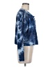 Trixxi Tie-dye Blue Long Sleeve Top Size M - photo 4