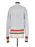 Le Superbe Color Block Gray Pullover Sweater Size XS - photo 2