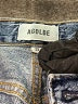 AGOLDE 100% Cotton Hearts Blue Jeans Size 23 waist - photo 7