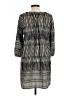 Glam 100% Polyester Gray Casual Dress Size L - photo 2