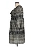 Glam 100% Polyester Gray Casual Dress Size L - photo 5