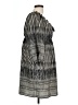 Glam 100% Polyester Gray Casual Dress Size L - photo 4