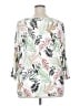 Chico's White 3/4 Sleeve Blouse Size XXL (4) - photo 2