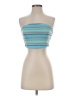 Shein 100% Polyester Teal Tube Top Size 4 - photo 1