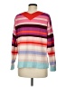 CAbi Stripes Purple Pullover Sweater Size M - photo 2