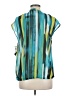 Alfani 100% Polyester Green Sleeveless Blouse Size 8 - photo 2
