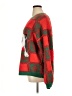 Holiday Time 100% Acrylic Graphic Red Pullover Sweater Size 1X - photo 5
