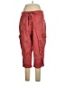 Terra & Sky Red Cargo Pants Size 0X - photo 1