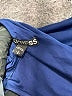 Express Solid Blue Cocktail Dress Size S - photo 4