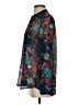 Kut from the Kloth 100% Polyester Floral Black Long Sleeve Blouse Size S - photo 5