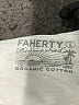 Faherty 100% Organic Cotton White Pullover Hoodie Size S - photo 7