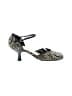 No Boundaries Paisley Black Heels Size 7 - photo 1