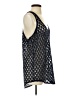 OmGirl Blue Sleeveless Top Size S - photo 4