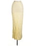 Topshop Ivory Yellow Formal Skirt Size 6 - photo 1