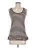 Eyeshadow 100% Rayon Ivory Sleeveless Top Size M - photo 1