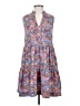 Gibson Look 100% Polyester Paisley Blue Casual Dress Size XS - photo 1