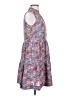 Gibson Look 100% Polyester Paisley Blue Casual Dress Size XS - photo 4