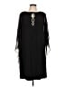 Glamour Black Cocktail Dress Size 12 - photo 1
