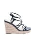 Marc Fisher Blue Wedges Size 8 1/2 - photo 1