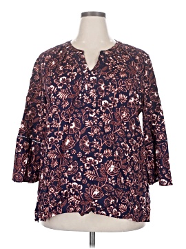Gloria Vanderbilt 3/4 Sleeve Blouse (view 1)