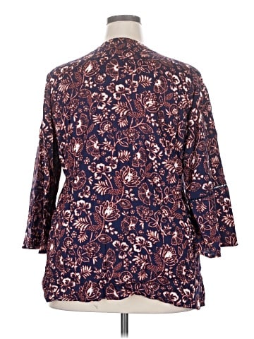 Gloria Vanderbilt 3/4 Sleeve Blouse (view 2)