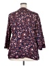 Gloria Vanderbilt Blue 3/4 Sleeve Blouse Size XXL - photo 2