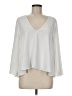 Cooper & Ella 100% Polyester Ivory 3/4 Sleeve Blouse Size Med (2) - photo 1