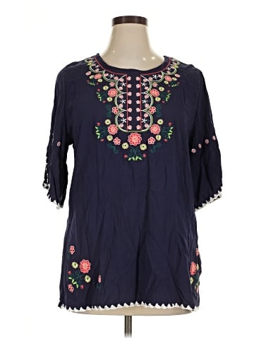 Ashir Aley Short Sleeve Blouse (view 1)