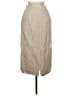 Talbots 100% Linen Tan Casual Skirt Size 8 Petite - photo 2