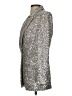 Express Metallic Silver Blazer Size S - photo 5