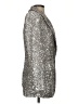 Express Metallic Silver Blazer Size S - photo 4