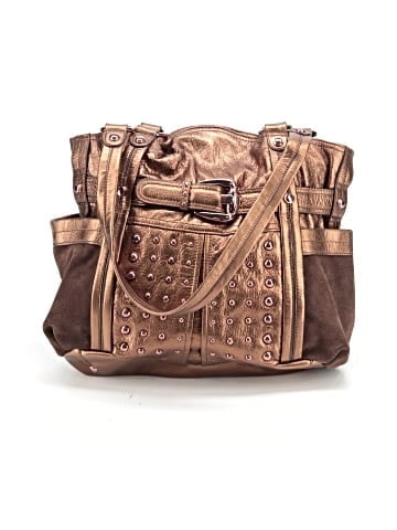 B Makowsky Leather Tote (view 1)