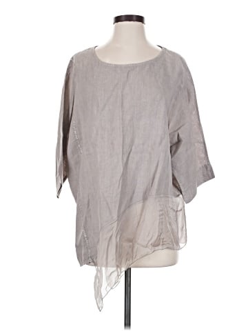 Tempo Paris 3/4 Sleeve Blouse (view 1)