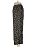 H&M 100% Viscose Animal Print Black Casual Pants Size M - photo 5