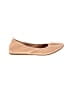 Dominique Nicole Solid Tan Flats Size 8 - photo 1