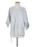 Tempo Paris Gray 3/4 Sleeve Blouse Size S - photo 1