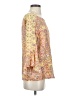 Sharagano Yellow 3/4 Sleeve Blouse Size S - photo 4