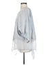 Tempo Paris Gray 3/4 Sleeve Blouse Size S - photo 5