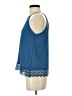Active USA Blue Sleeveless Blouse Size S - photo 5