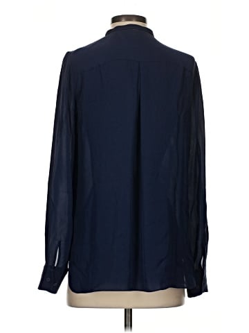 Elie Tahari Long Sleeve Silk Top (view 2)