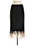 Zara 100% Polyester Black Formal Skirt Size L - photo 1