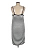 Zara Stripes Silver Casual Dress Size M - photo 2