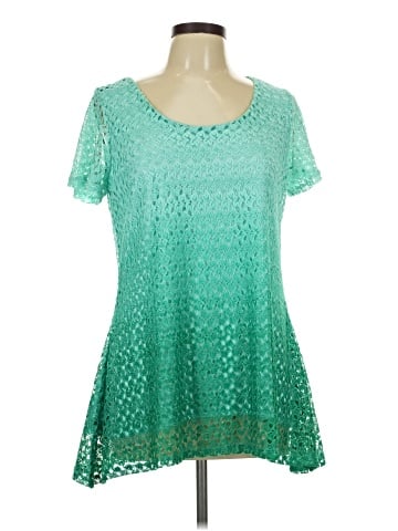 Notations Short Sleeve Top (view 1)