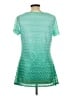 Notations 100% Polyester Green Short Sleeve Top Size L - photo 2