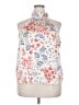 1.State 100% Polyester Ivory Sleeveless Blouse Size XXL - photo 1
