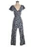 Tanya Taylor Paisley Blue Jumpsuit Size 0 - photo 1